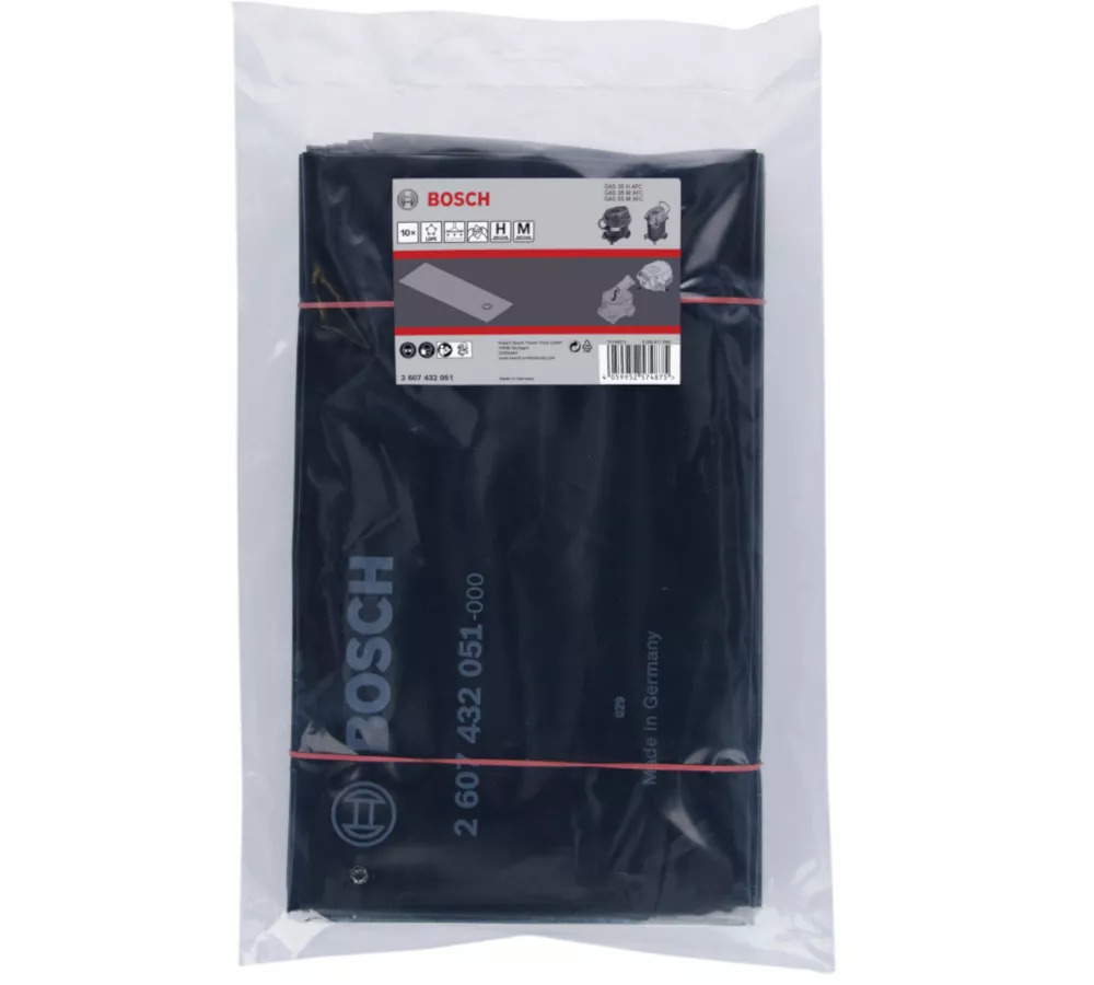 Sac collecteur poussière réf. 2 607 432 051 Bosch (lot de 10)